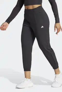 Wehkamp Adidas performance trainingsbroek zwart/wit aanbieding