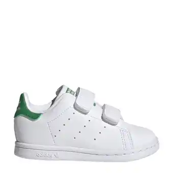 Wehkamp Adidas originals stan smith sneakers wit/groen aanbieding