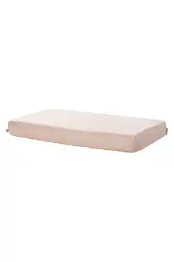 Wehkamp Noppies baby comfort katoen (biologisch) botanical poplin hoeslaken wieg gots 40x90 cm misty rose aanbieding
