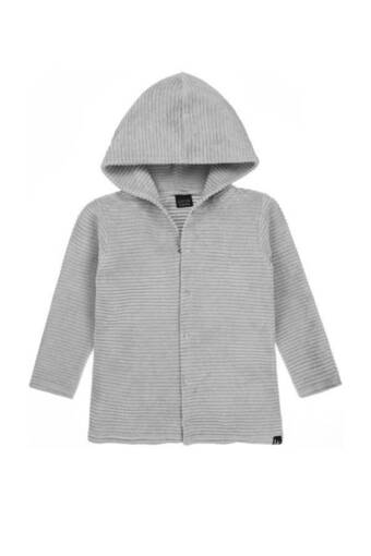 Wehkamp Babystyling corduroy vest grijs aanbieding