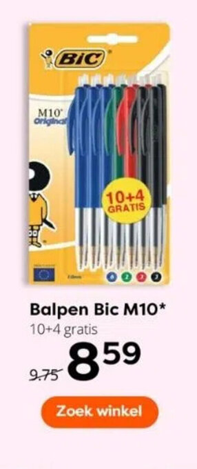 The Read Shop Balpen Bic M10* aanbieding