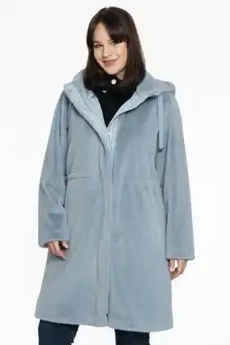 Wehkamp Yoek jas lichtblauw aanbieding