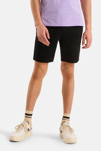 Wehkamp Shoeby regular fit short zwart aanbieding