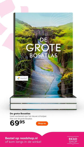 The Read Shop De grote Bosatlas aanbieding