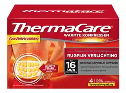De Online Drogist Thermacare warmte kompressen rugpijnverlichting 4st aanbieding