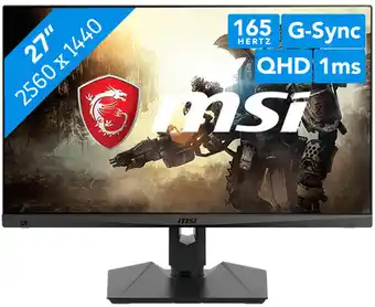 Coolblue MSI Optix MAG274QRF aanbieding