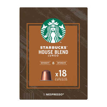 Coop Starbucks house blend lungo 18 capsules aanbieding