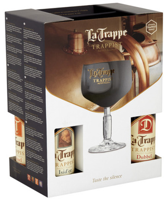 Gall & Gall La trappe prior geschenkverpakking met glas aanbieding