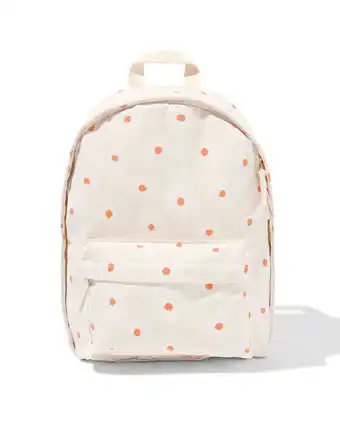 HEMA Hema schooltas bloemen 40x30 aanbieding