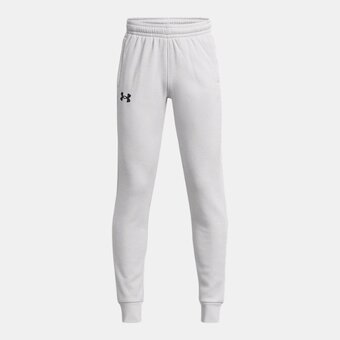 Under Armour Jongensjoggingbroek armour fleece® halo grijs / zwart ylg (149 - 160 cm) aanbieding