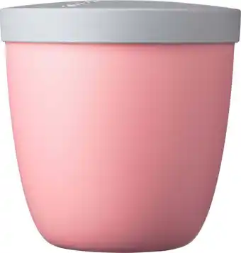 Intratuin Mepal snackpot ellipse roze d 10,8 h 10,7 cm aanbieding