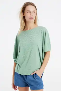 Wehkamp Protest t-shirt groen aanbieding