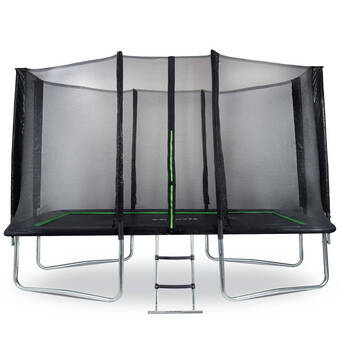 Wehkamp Virtufit trampoline met veiligheidsnet 244 x 366 x 85 cm aanbieding