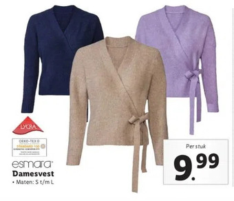 Lidl Esmara damesvest . aanbieding