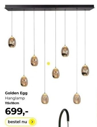 Lampidee Golden egg aanbieding