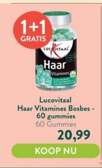 Holland & Barrett Lucovitaal Haar Vitamines Bosbes - 60 gummies aanbieding