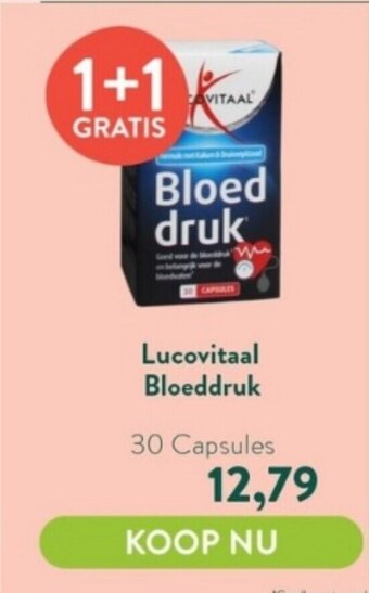 Holland & Barrett Lucovitaal Bloeddruk 30 Capsules aanbieding