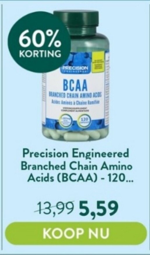 Precision Engineered Branched Chain Amino Acids (BCAA) 120