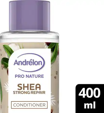 Bol.com Andrélon pro nature shea strong repair haarconditioner 400 ml aanbieding