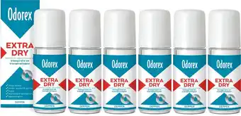 Bol.com Odorex extra dry depper - voordeelverpakking - unisex - 6x 50ml aanbieding