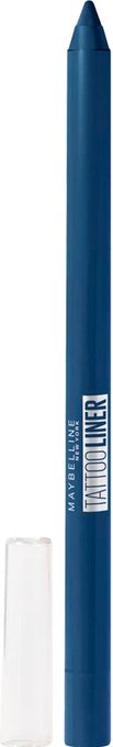 Bol.com Maybelline tattoo liner gel pencil - 921 deep teal - blauw - waterproof oogpotlood aanbieding