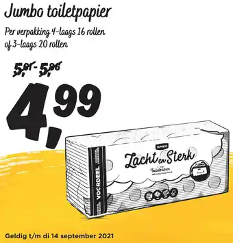 Jumbo Jumbo tolietpapier aanbieding