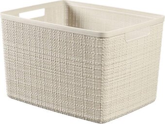 Bol.com Curver jute mandje l - 20l - offwhite aanbieding