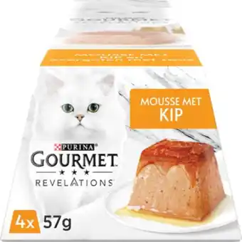 Bol.com Gourmet revelations mousse - kattenvoer natvoer - kip - 24 x 57 g aanbieding
