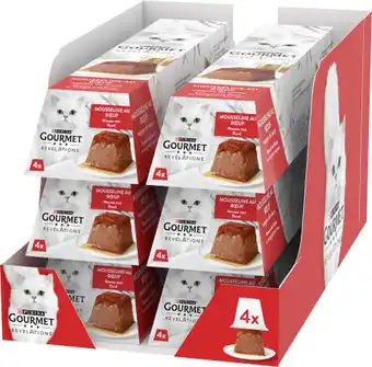 Bol.com Gourmet revelations mousse - kattenvoer natvoer - rund - 24 x 57 g aanbieding