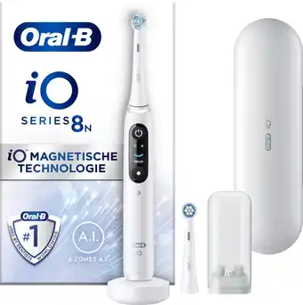 Bol.com Oral-b io 8n - elektrische tandenborstel - wit aanbieding