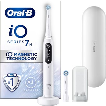 Bol.com Oral-b io 7n - elektrische tandenborstel - wit aanbieding