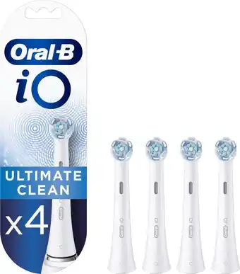Bol.com Oral-b io ultimate clean - opzetborstels - 4 stuks aanbieding