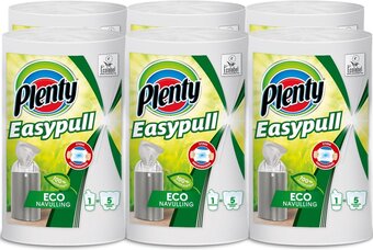 Bol.com Plenty easypull eco keukenrol - 6 stuks - 100% recycled papier aanbieding