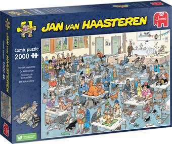 Bol.com Jan van haasteren - kattenshow - 2000 stukjes aanbieding