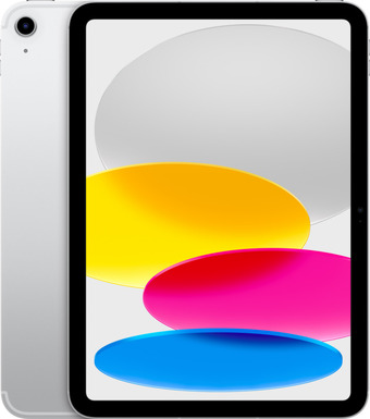 Coolblue Apple ipad (2022) 10.9 inch 64gb wifi + 5g zilver aanbieding