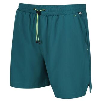 Decathlon Hilston korte fitness sportbroek voor heren - groen aanbieding