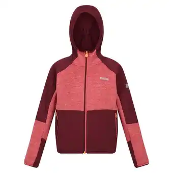 Decathlon Dissolver vii wandelfleece met hele rits voor kinderen aanbieding