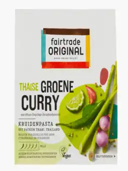 Flink Fairtrade original thaise groene curry 70g aanbieding