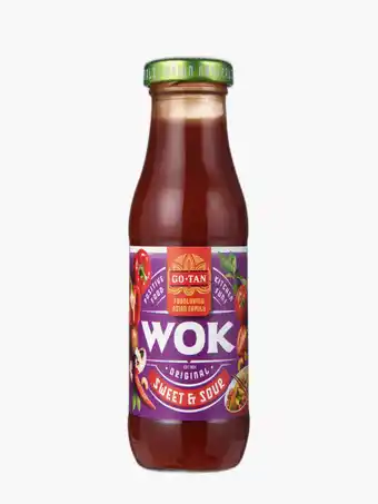 Flink Go-tan sweet & sour woksaus 240ml aanbieding