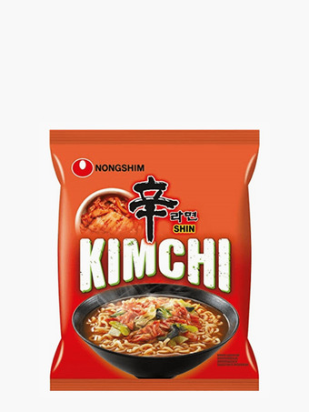 Flink Nongshim kimchi ramyun noodles 120g aanbieding