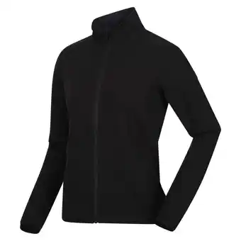 Decathlon Nevona midlayer wandeljas voor dames - zwart aanbieding