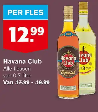 Hoogvliet Havana Club aanbieding