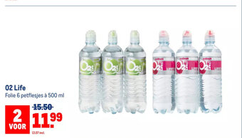 Makro 02 Life Folie 6 petflesjes à 500 ml aanbieding