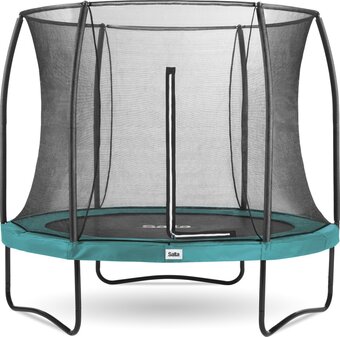 Bol.com Salta comfort edition - trampoline met veiligheidsnet - ø 213 cm - groen aanbieding