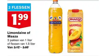 Hoogvliet Limondaine of Maaza aanbieding