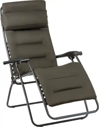 Bol.com Lafuma rsx clip air comfort - relaxstoel - verstelbaar - inklapbaar- zero gravity - taupe aanbieding