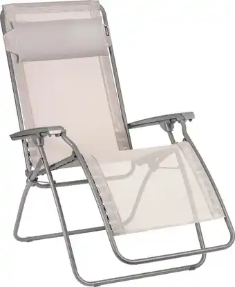 Bol.com Lafuma r clip - relaxstoel - verstelbaar - inklapbaar - zero gravity - magnolia/light pink aanbieding