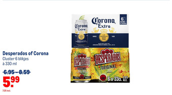 Makro Desperados of corona aanbieding