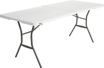 Wehkamp Lifetime tyrell opvouwbare tafel (74x183x76 cm) aanbieding