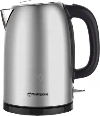 Bol.com Westinghouse waterkoker - 1.7 liter - met kalkfilter - 2200w - rvs aanbieding